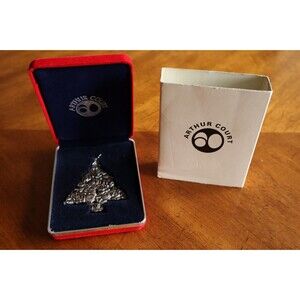 ARTHUR COURT Brer Rabbits Bunny in Christmas Tree Ornament 1990 Taiwan w/ Box